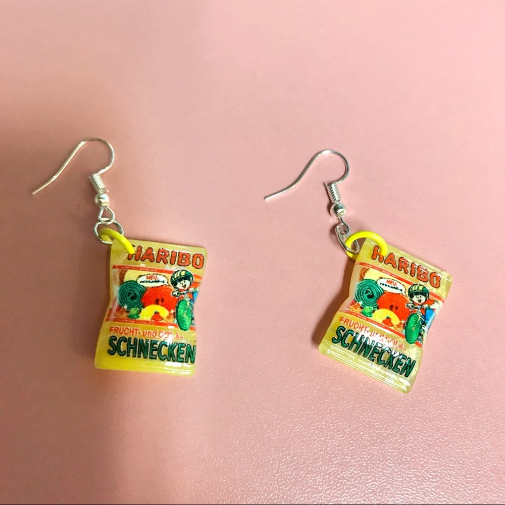 4/$10!!Candy bag earrings